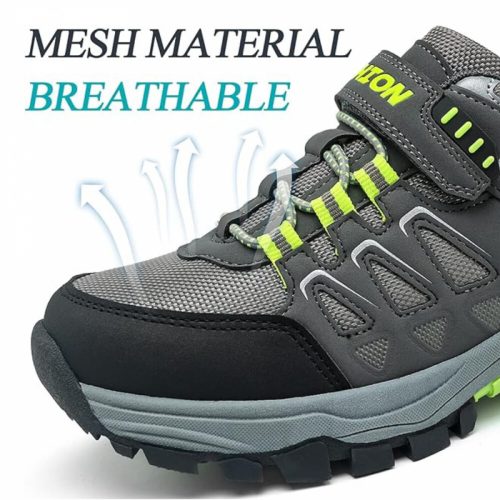 ASHION Wanderschuhe für Kinder Größe 34 (Grün)