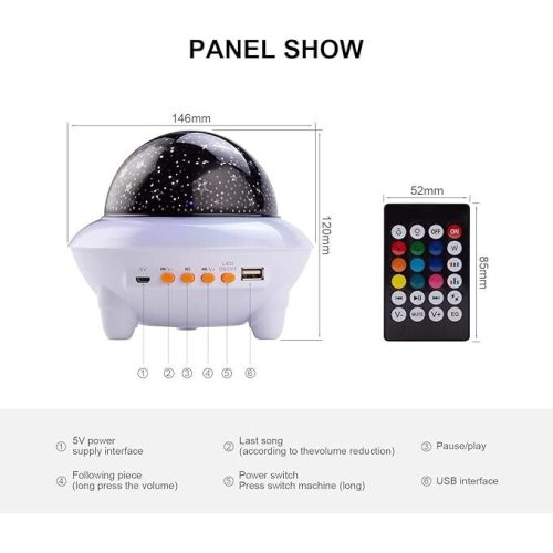 COTOP LED-Sternenhimmelprojektor