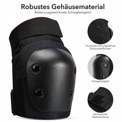 TOPLUS Kinder Knie- und Handgelenkschoner-Set 6 in 1, M