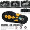ASHION Winterschuhe Größe 35 (gelb-schwarz)
