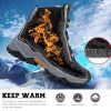 ASHION Winterschuhe Größe 35 (gelb-schwarz)