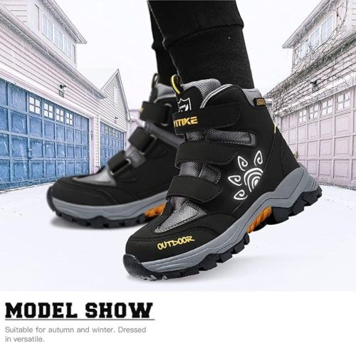 ASHION Winterschuhe Größe 35 (gelb-schwarz)