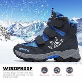 ASHION Winterschuhe Größe 38 (Dunkelblau-Schwarz)