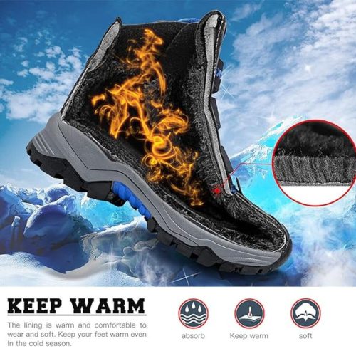 ASHION Winterschuhe Größe 29 (blau-schwarz)
