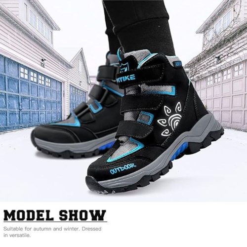 ASHION Winterschuhe Größe 29 (blau-schwarz)