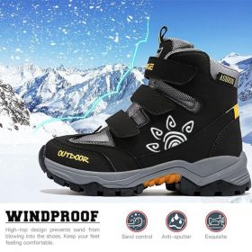 ASHION Winterschuhe 25-40 (Gelb-Schwarz)