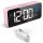 Digitaler Wecker Rosa - Hermic