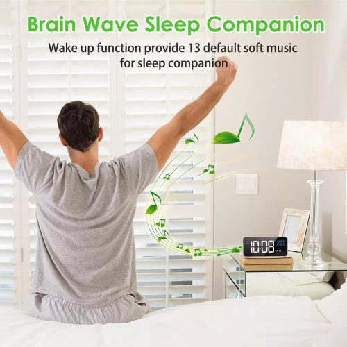 Digitaler Wecker Rosa - Hermic