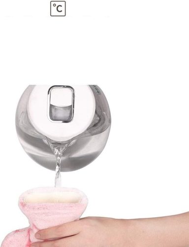 Wasser-Herzwärmerflasche (Rosa)