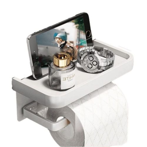 Roffie Toilettenpapierhalter (weiß)