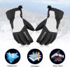 BOODUN Skihandschuhe Größe L (schwarz-weiß)