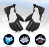 BOODUN Skihandschuhe Größe M (schwarz-weiß)