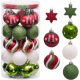 Victor's Workshop Christbaumschmuck 35 Stück (Rot-Grün)