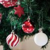 Victor's Workshop Christbaumschmuck (35 Stück, rot-weiß)