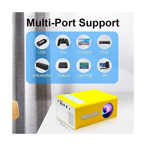 Miniprojektor (Gelb)