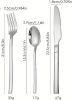 6-teiliges, elegantes Besteckset