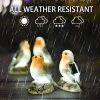 JeeYee Outdoor Bird Solar Dekolampe 2 Stk