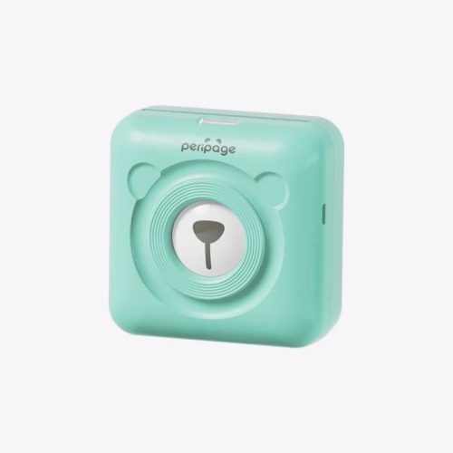 PeriPage Mini tragbarer A6-Fotodrucker (Türkisblau)