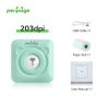 PeriPage Mini tragbarer A6-Fotodrucker (Türkisblau)