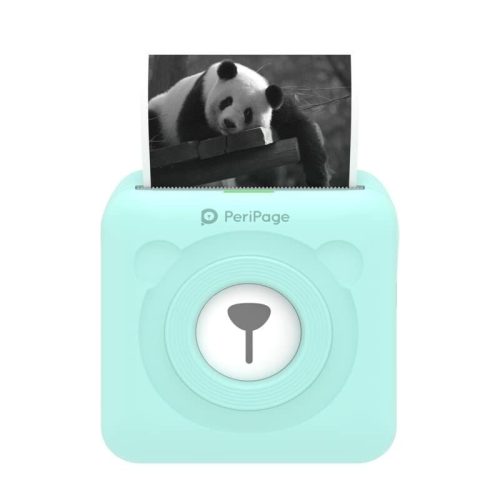 PeriPage Mini tragbarer A6-Fotodrucker (Türkisblau)