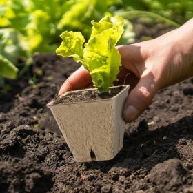 Hahood Torftöpfe Pflanzenstarter 60 Stück 5, 8cm