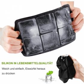 Rymall Silikon-Eiswürfelform 3 Stk