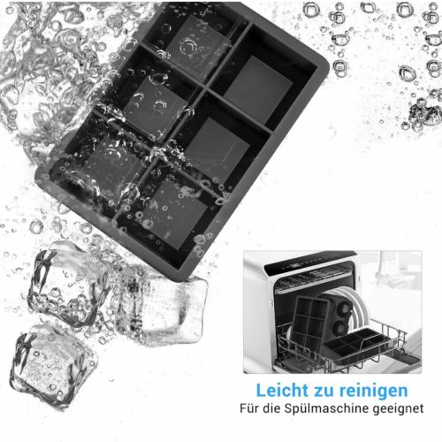 Rymall Silikon-Eiswürfelform 3 Stk