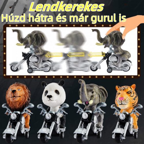 BDream Animal Motorists 4-tlg