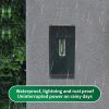 JeeYee Outdoor Solar Wandleuchte 2 Stk