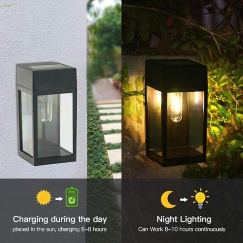 JeeYee Outdoor Solar Wandleuchte 2 Stk
