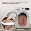 Jollywoods Sofaschutz-Hundebett für kleine und mittelgroße Hunde, Braun, M(90 x 105 x 15 cm)