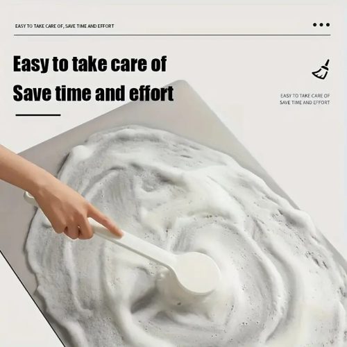 Rutschfeste, saugfähige Matte für Wasserhahn, 2-teilig