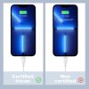 Apple MFi-zertifiziertes iPhone-Ladegerät 3 Stück: 0, 5m + 1 m + 1, 8m (Weiß)