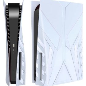 HEYSTOP Kratzfeste Schutzhülle für PS5, Weiß