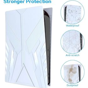 HEYSTOP Kratzfeste Schutzhülle für PS5, Weiß