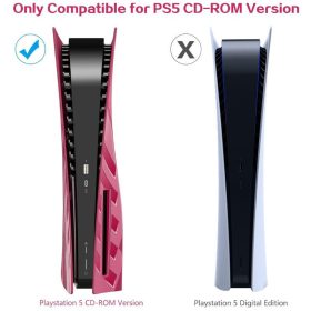 HEYSTOP Kratzfeste Schutzhülle für PS5, Rot