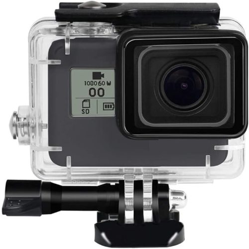 Lupholue GoPro wasserdichte transparente Hülle bis zu 50 m mit Rotfilter