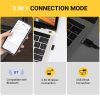 Tera 0012 2D Bluetooth Back-Clip Barcode-Scanner für Smartphones