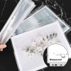 10 transparente Plastikmappen