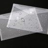 10 transparente Plastikmappen