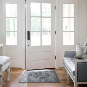   Taleta Moonlit Grey Vintage Bodenmatte für den Innenbereich, 120 x 170 cm