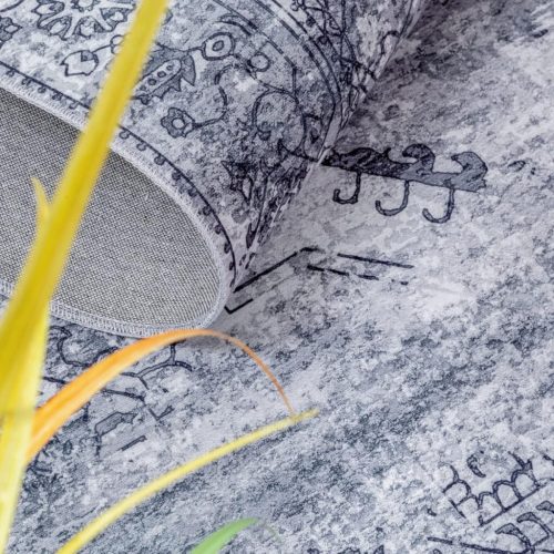 Taleta Moonlit Grey Vintage Bodenmatte für den Innenbereich, 120 x 170 cm