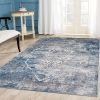Taleta Moonlit Blue-Grey Vintage Bodenmatte für den Innenbereich, 120 x 170 cm