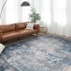 Taleta Moonlit Blue-Grey Vintage Bodenmatte für den Innenbereich, 120 x 170 cm
