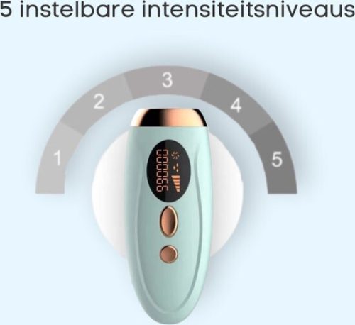 IPL-Haarentfernungsgerät für zu Hause (Türkisgrün – Bronze)
