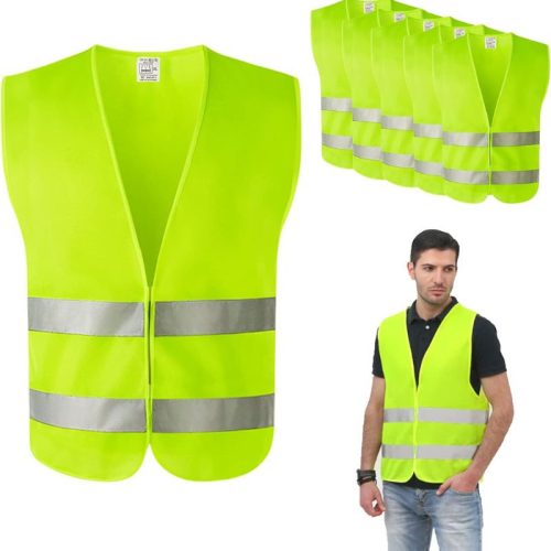 Bowfar 6-teiliges Reflektorwesten-Set – 2XL