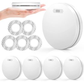 Xindum Rauchmelder 5er-Pack - Weiß