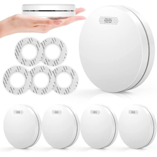 Xindum Rauchmelder 5er-Pack - Weiß