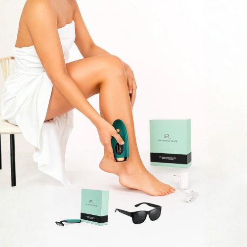 IPL-Haarentfernungsgerät für zu Hause (Smaragdgrün – Bronze)