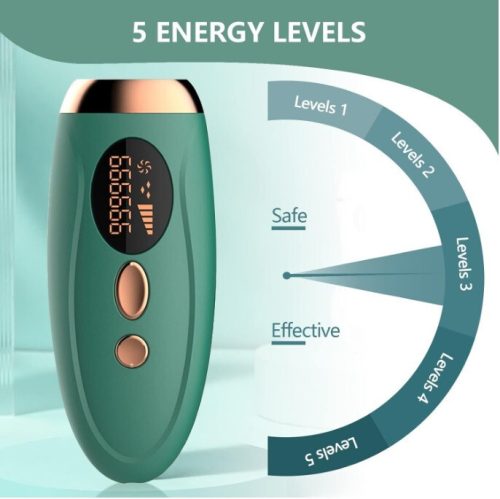 IPL-Haarentfernungsgerät für zu Hause (Smaragdgrün – Bronze)